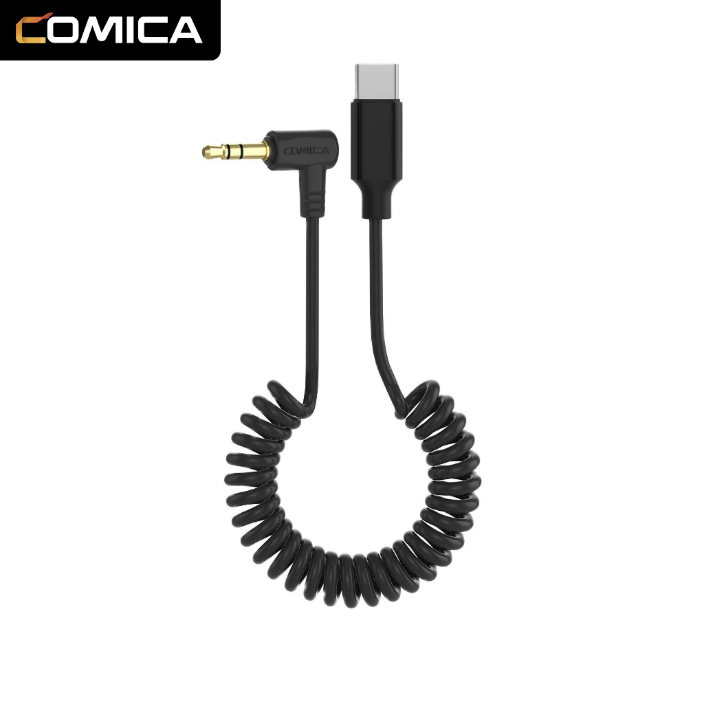 COMICA II TRS To USB-C Microphone Audio Cable With Digital Output (3 ...