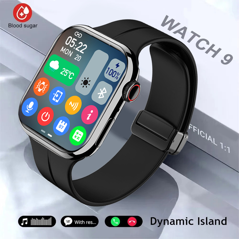 GPS Smart Watch Men For Apple Series Watch Always On Display