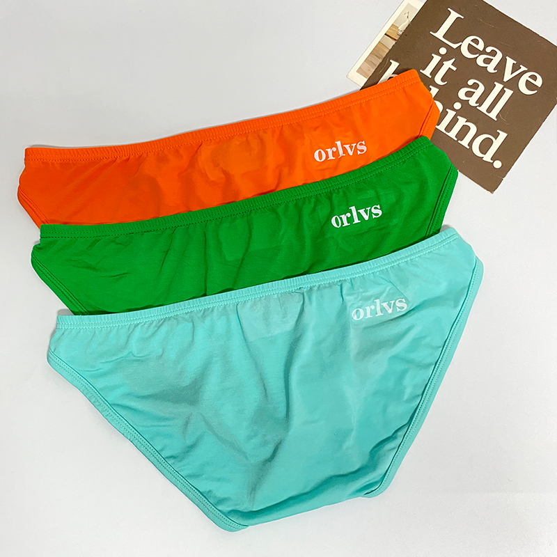 3 Color Fashion Men Underwear Men Briefs Thin Section Breathable Modal