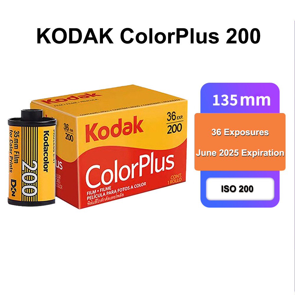 KODAK Colorplus 200 Color Plus 35mm 135 Color Negative Film C41