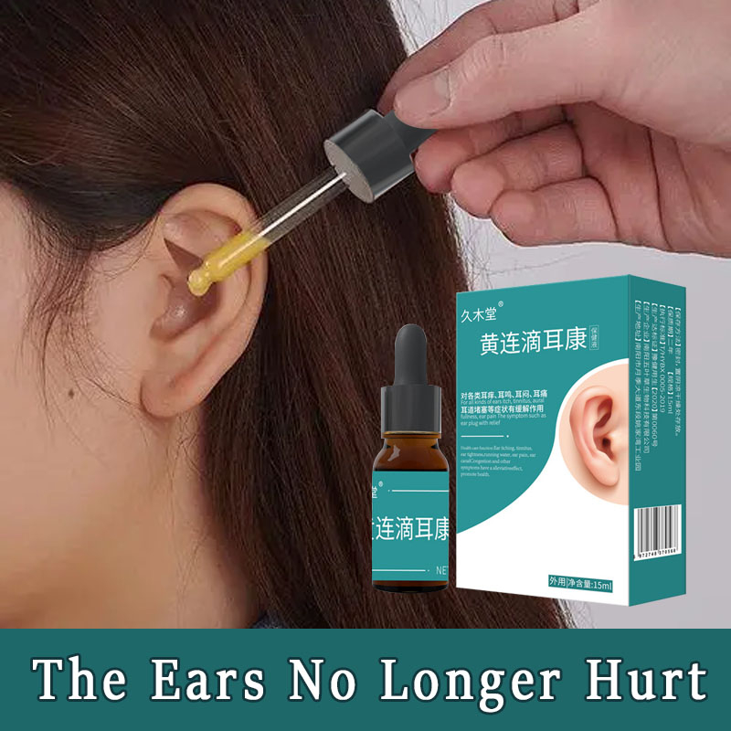 ear drops ear wax remover ear health care 15ml relieve tinnitus itching canal obstruction