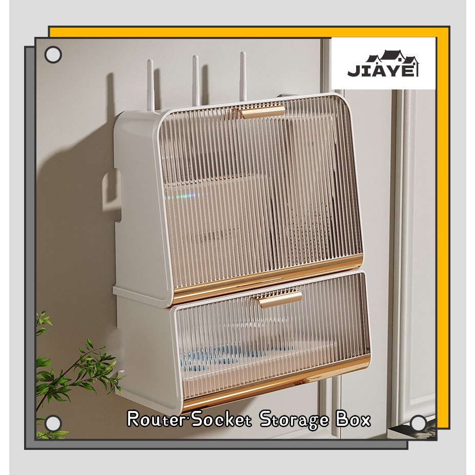 JiaYe--wifi router storage box power plug board wire box junction box ...