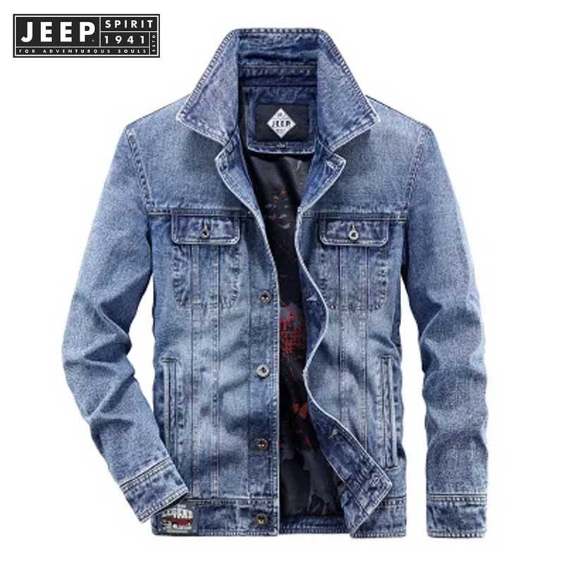 Jeep denim jacket sale