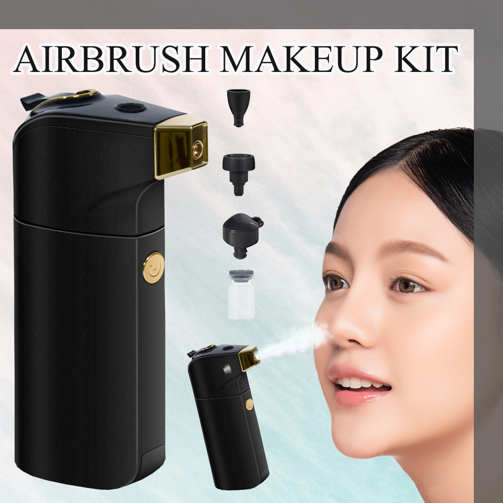 Airbrush Makeup Kit 0.4mm NozzlesAuto Breeze Makeup Airbrush System