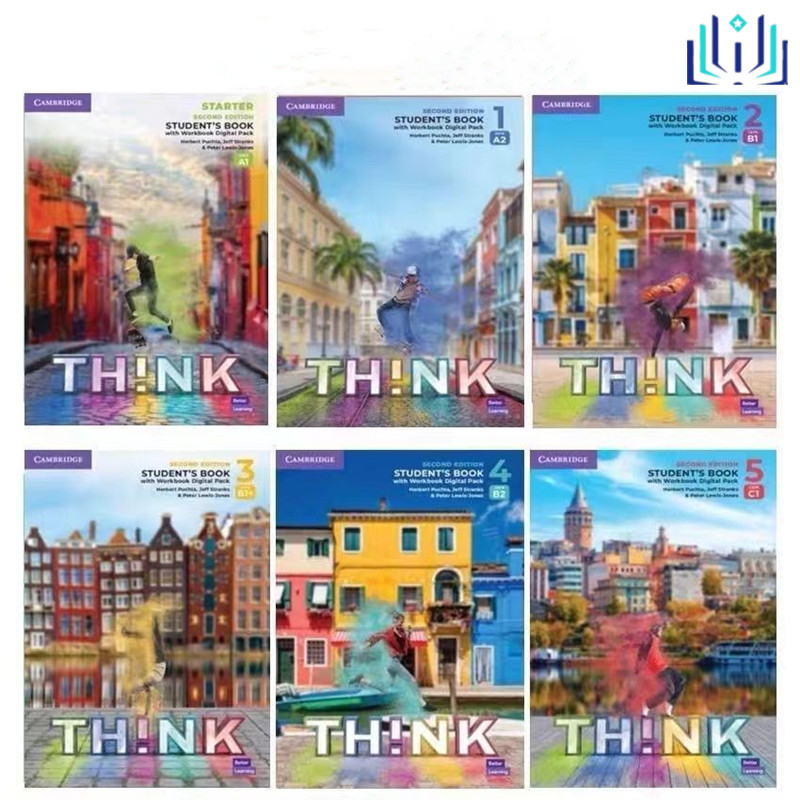 English Original “Cambridge Think 2rd Edition Level Starter/1/2/3/4/5 ...