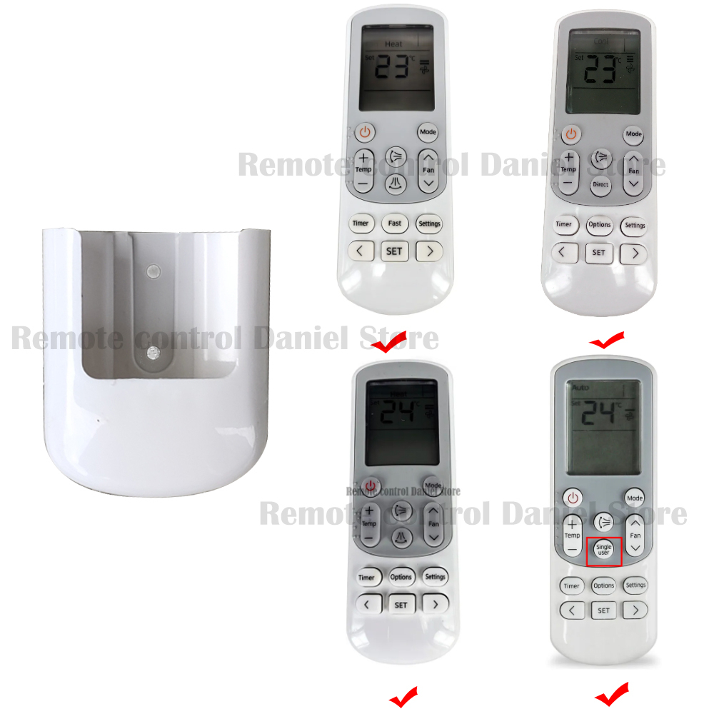 Durable Air Conditioner Remote Control stand Shelf For samsung Home ...
