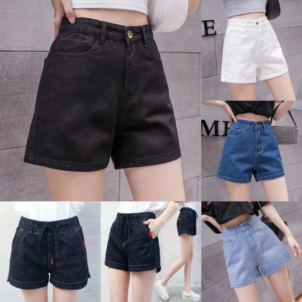 High waisted best sale shorts shopee