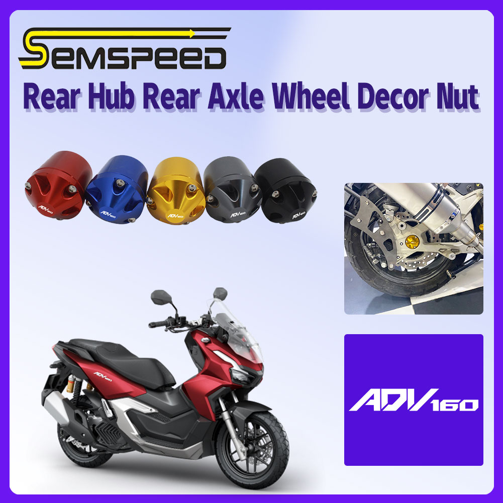 【SEMSPEED】For Honda ADV160 ADV 160 2022-2024 Motorcycle Rear Hub Rear