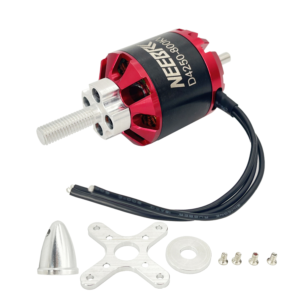 D4250 800KV 3-7S Outrunner Brushless Motor for RC FPV Fixed Wing Drone ...