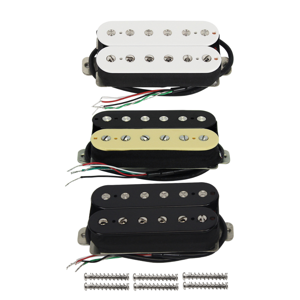 FLEOR Alnico 5 Electric Guitar Double Coil Humbucker Pickup 4