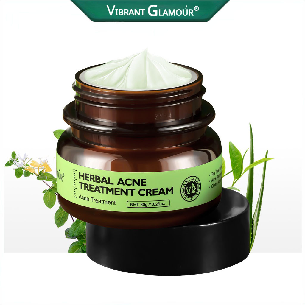 VIBRANT GLAMOUR Herbal Acne Removal Cream 30g Shopee Malaysia