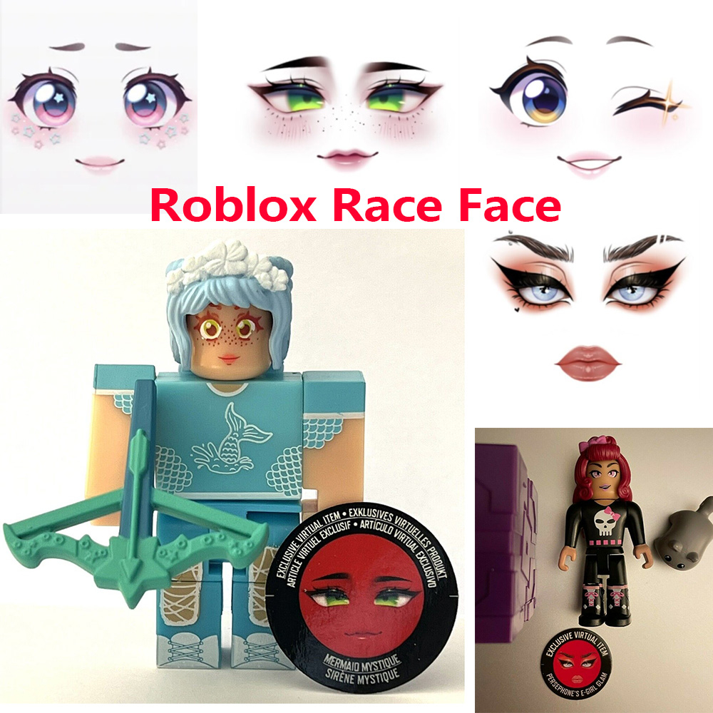 Roblox series 9 robux codes opened blind box facial express starry eyes