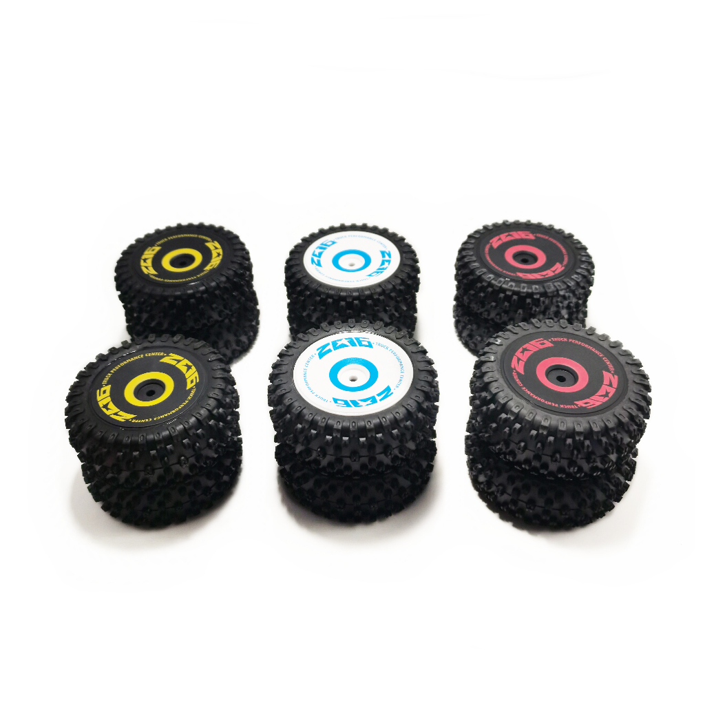 4Pcs Rally Tires & Wheels For 1:10 RC Car - 12mm Hex Fit HSP, HPI Off-Road RC 6 thumbnail image