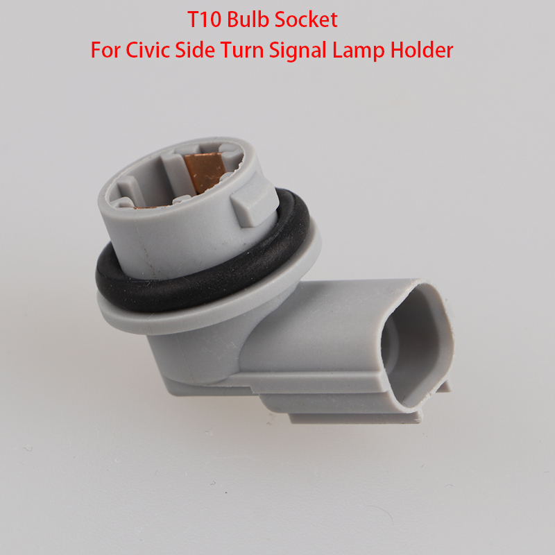 1Pcs T10 Bulb Socket Base 2Pin 33304TETH01 For Honda Civic Side Turn