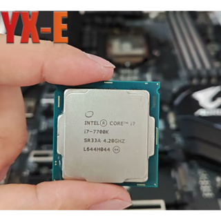 7th Gen Intel Core i7-7700K LGA 1151 CPU 4.5 GHz Quad Cores