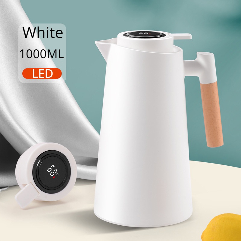 【Ready Stock】Intelligent Display Thermal Kettle, Thermal Insulation