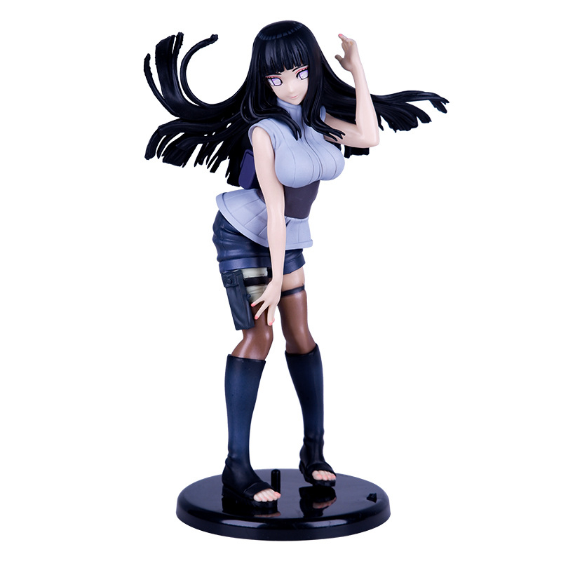 20cm Naruto Figure Hyuuga Hinata Sexy Standing Pvc Action Figure Naruto