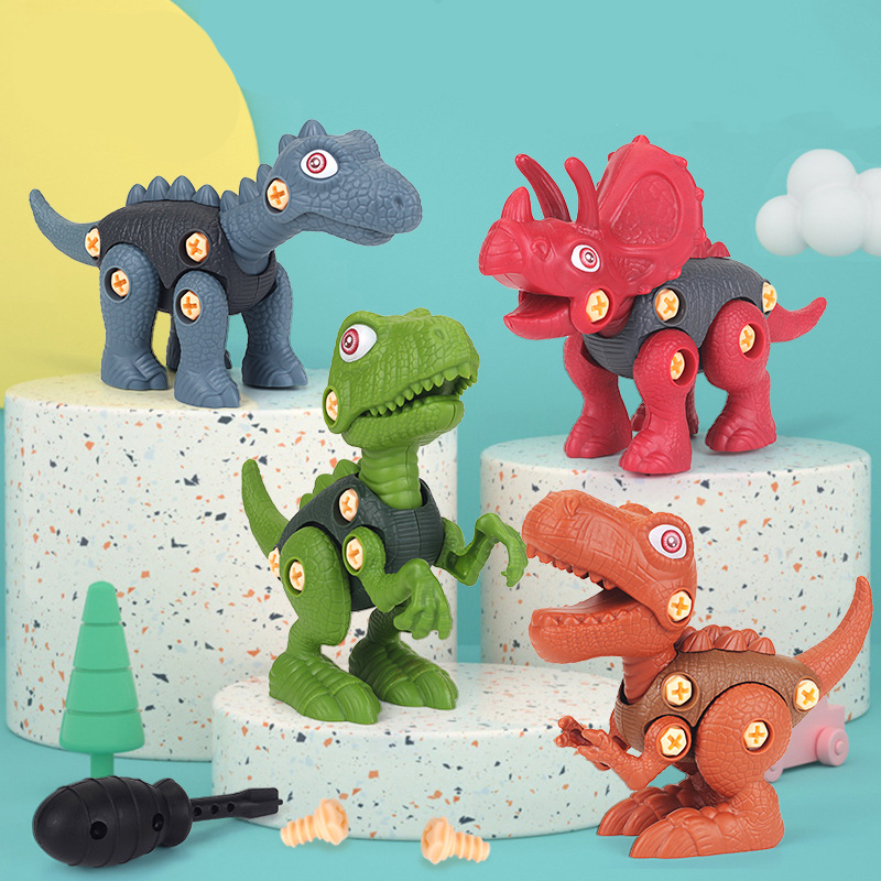 Nut Disassembly Loading Unloading Engineering Dinosaurs Kids Screw Boys ...