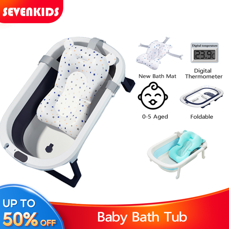 Baby Bath Tub Newborn Foldable tab mandi baby Adjustable NonSlip