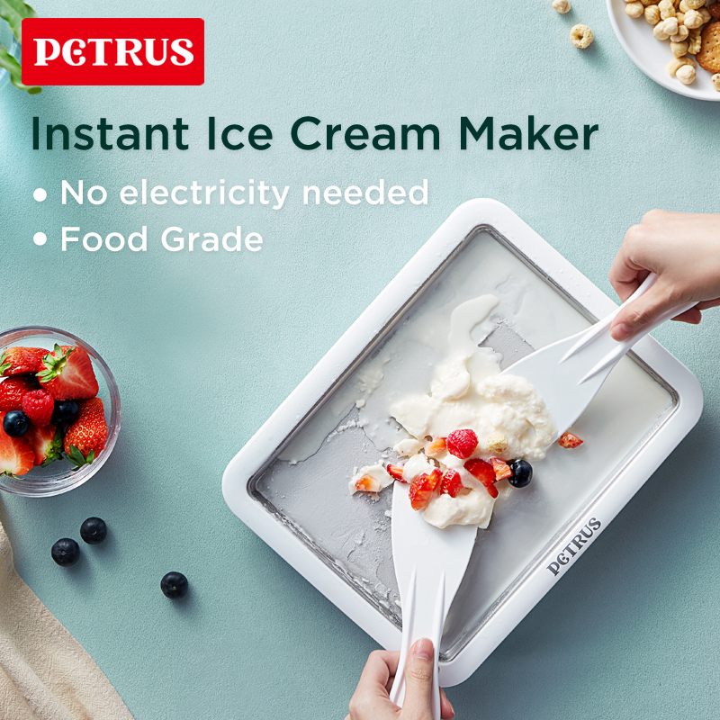 Petrus Ice Cream Maker Roller Plate for Kids PET035 Shopee Malaysia