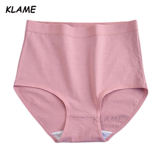 1PC Women Cotton Briefs Underwear Comfortable Women Panties Plus Size  Female Underpants 7 Solid Color Breathable Lingerie M-2XL