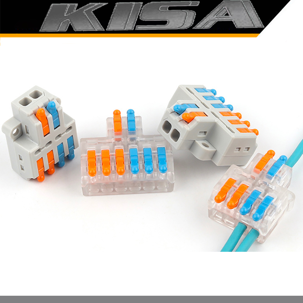 KISA Compact Wire Connectors Diy Electrical Terminal Blocks Circuit