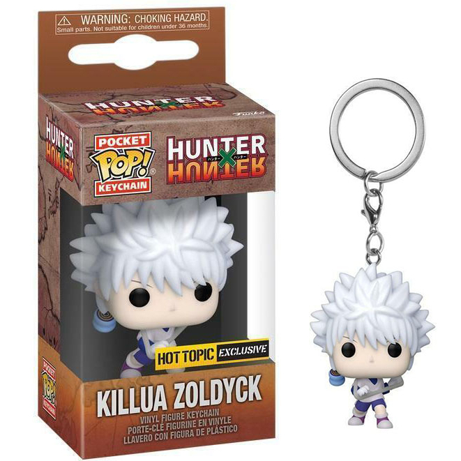 Funko Pop! Killua Zoldyck YO-YO HUNTER×HUNTER Keychain Action Figure ...