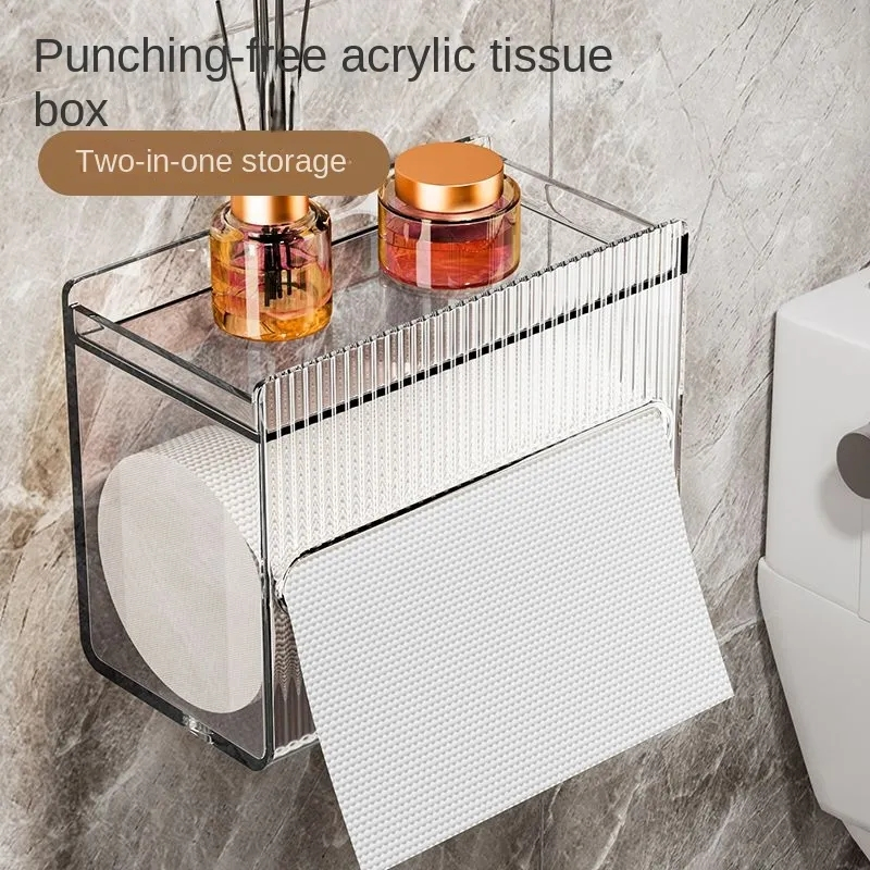 Toilet Tissue Box Waterproof PerforationFree Toilet Paper Toilet Paper