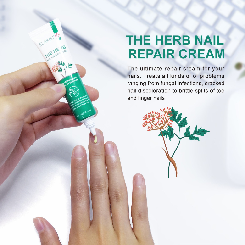 Nail repair cream ELAIMEI nail care cream Onychomycosis Nail Repair