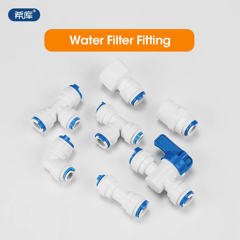 Voor De Titel: Universele Waterfilter Fitting Adapter Watertoevoerleiding Aansluiting 1 2 Inch Naar 1 4 Inch Koelkast Aansluitkit