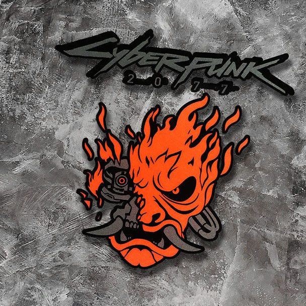 Motorcycle Stickers CYBERPUNK Skull Stickers Motorcycle Car Waterproof ...