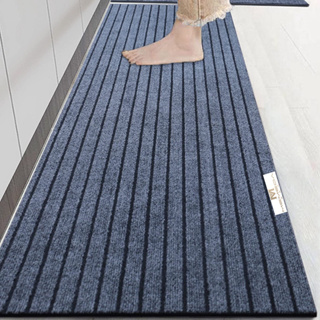 Thin Large Doormat for Entrance Door Indoor Outdoor Stripe Red Gray Bedroom  Rugs Anti Slip Hallway Door Floor Mat Kitchen Carpet - AliExpress