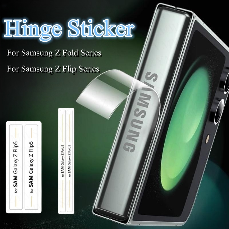 2 Pcs Side Hinge Sticker Film For Samsung Z Fold 6 5 4 3 2 W21 W22