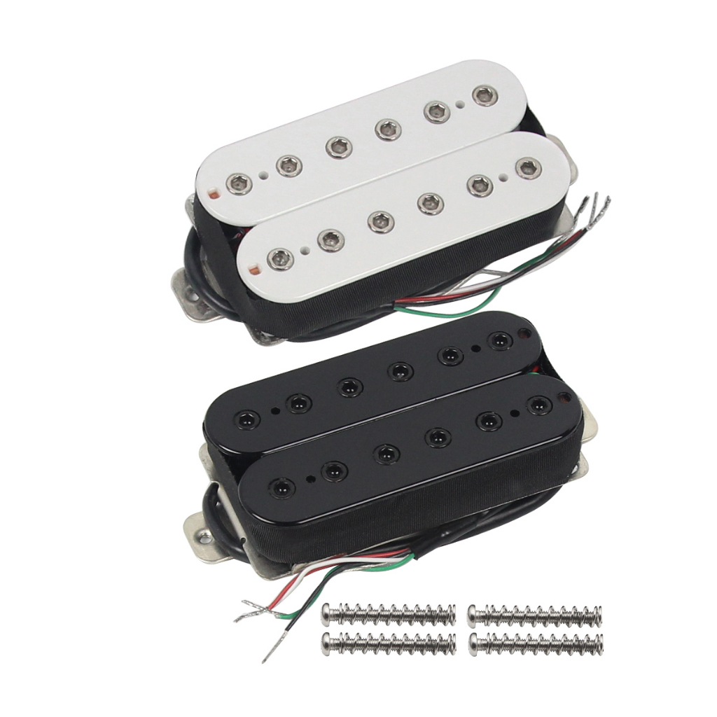 FLEOR Alnico 5 Humbucker Pickup Double Coil Electric Guitar Pickup for