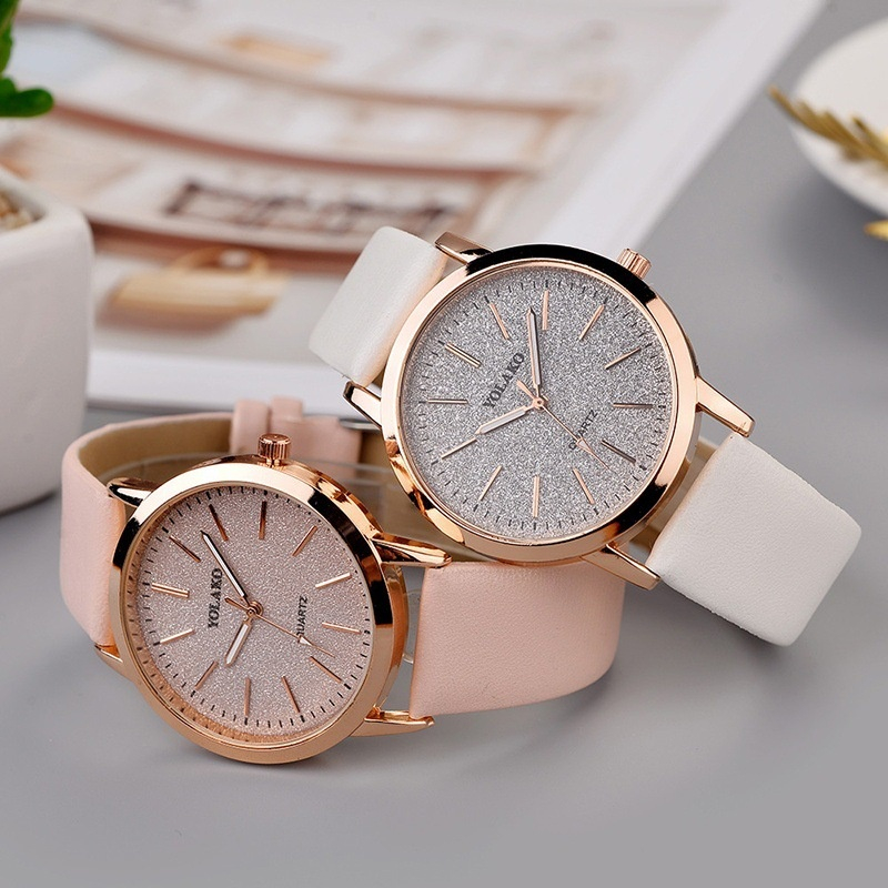 READY STOCK⌚ Jam Tangan Watch Women Leather Watches Ladies Watch Quartz ...