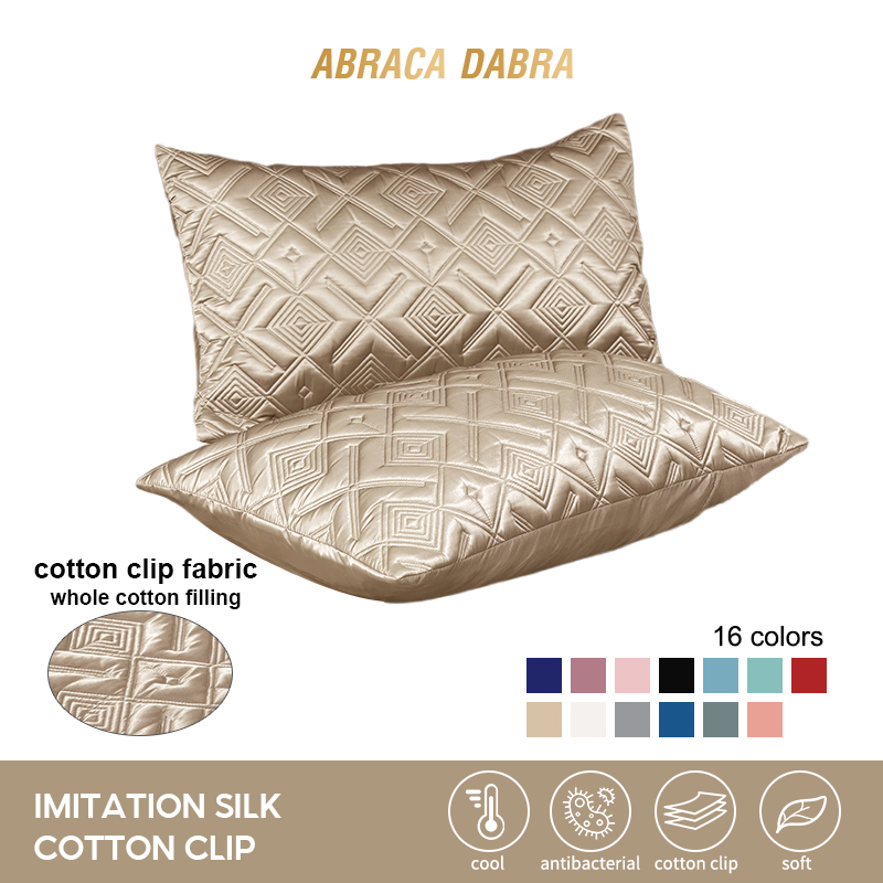 Abraca Dabra 1PIECE Premium Luxury Wash Silk Pillowcase Smooth Pillow