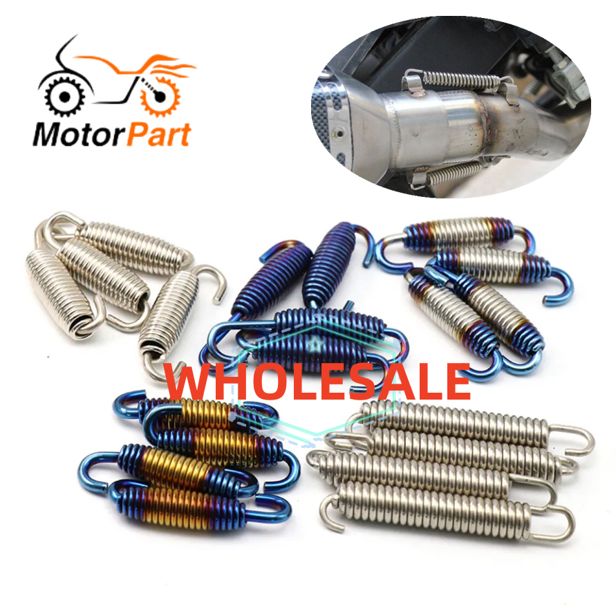 (WHOLESALE) MOTOPARTS SHOP 75mm Stainless Steel Exhaust Pipe Muffler ...
