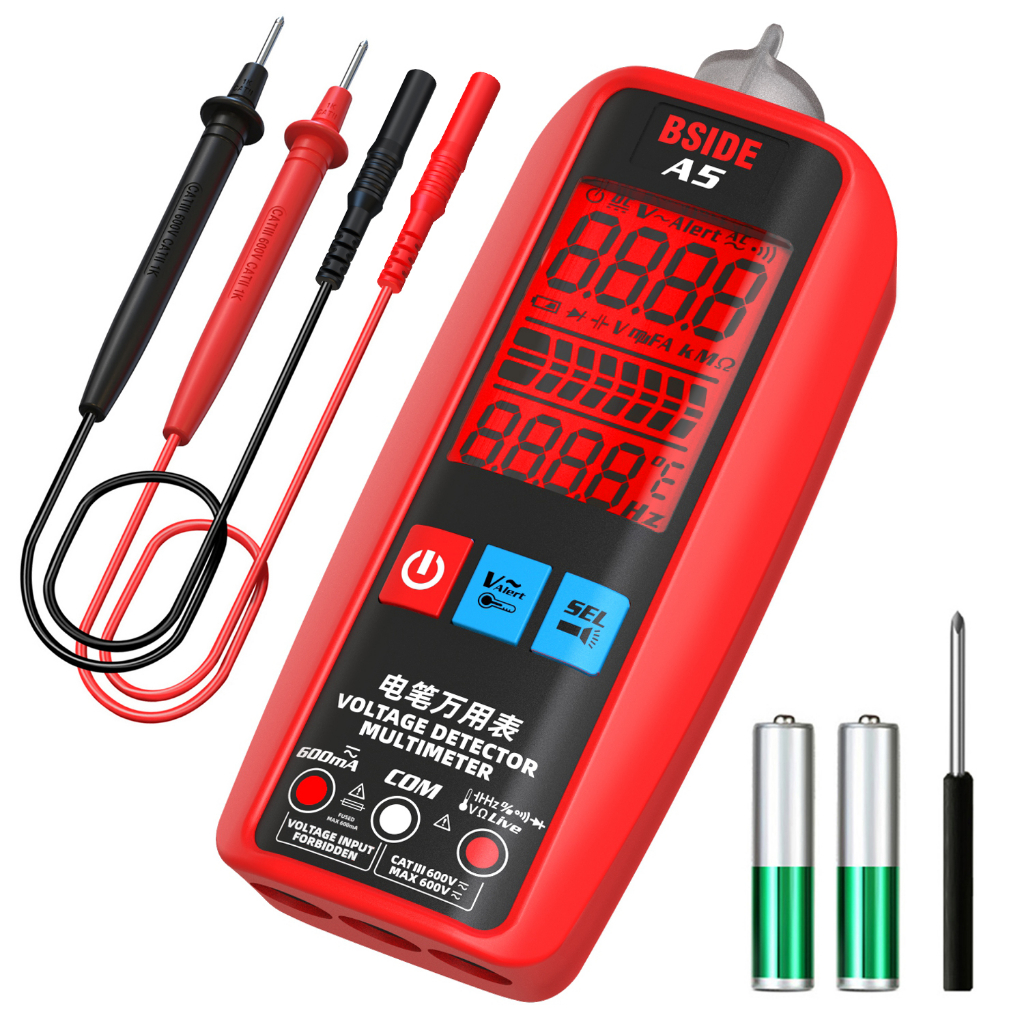 Highprecision Smart Digital Electric Pen Multimeter A5 FullFunction