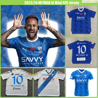 NEYMAR JR #10 Al Hilal SFC Home Blue Fans Jersey 2023/24