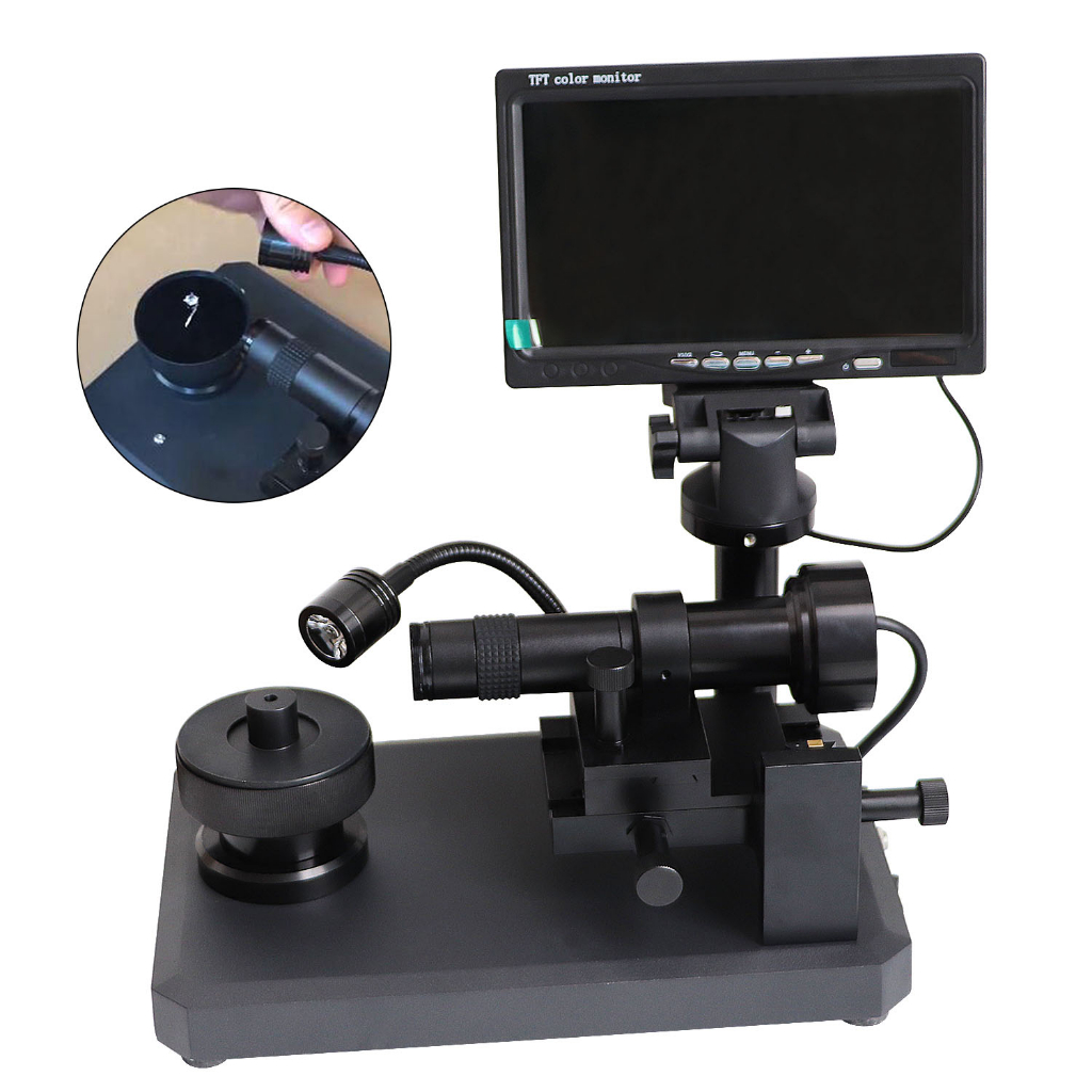 Digital Industry Video Microscope Camera with 7-inch LCD Screen ...