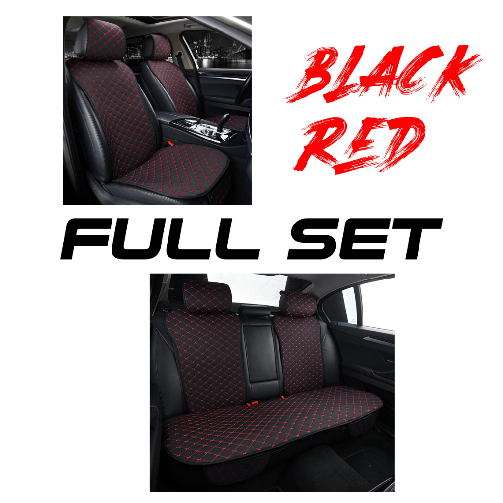 Seat Cover, Car Seat Cover Full Set, Breathable Car Seat Cover, Car Seat Cover Front Seat Back Seat Cover, Waterproof Car Seat Cushion, PU Leather Seat Cover Seat Protector Universal, Christmas Gifts