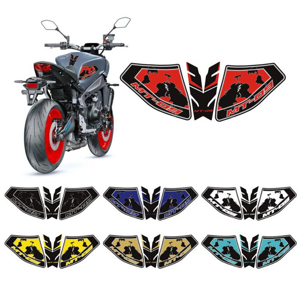 MT09 Motorcycle Racing Accessories 3D Gel Front & Side Tank Fuel Gip
