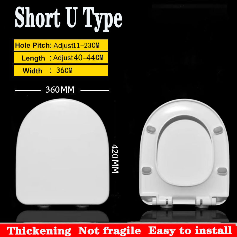 Local shipment 】100 Original Toilet Seat Toilet Cover Replacement With