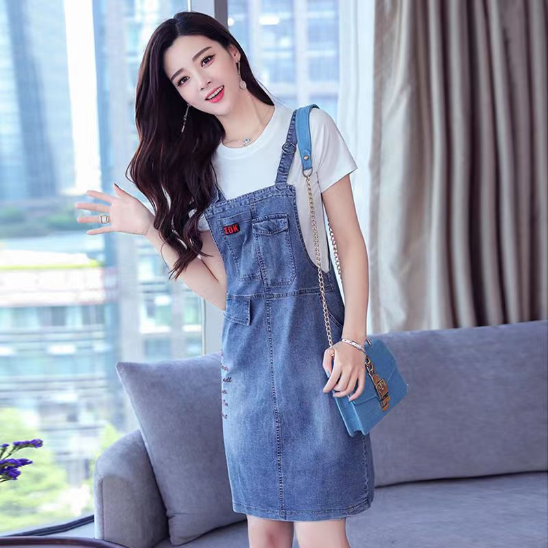 Jumpsuit best sale denim dress