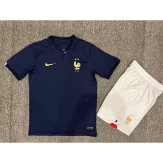 Wholesale 2022 France soccer jersey home away BENZEMA MBAPPE