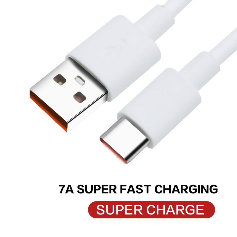 7A 100W USB Type C Ultra Fast Charging Cable USB SuperFast Charge Cable urable High Current