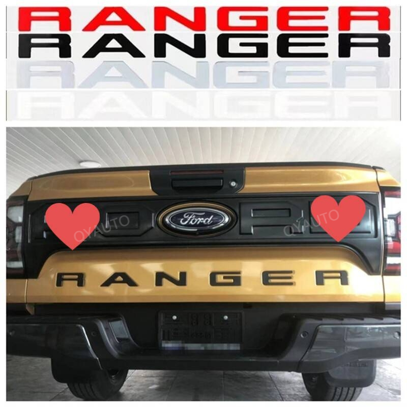 Huruf Logo Kereta Fit For Ford Ranger T9 2022 2023 New Models Back Door ...