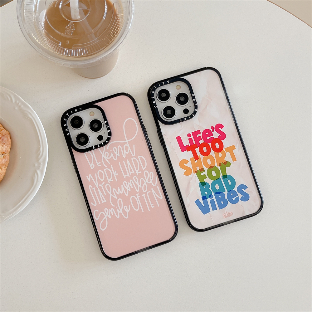 [CASETIFY] iPhone 15 14 Pro Max Colorful Letters Pattern Case for