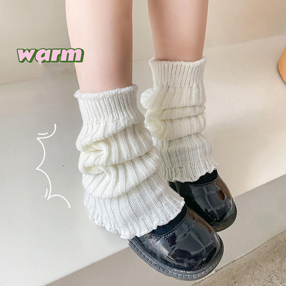 Children's knee length stockings set, autumn and winter dance knee pads