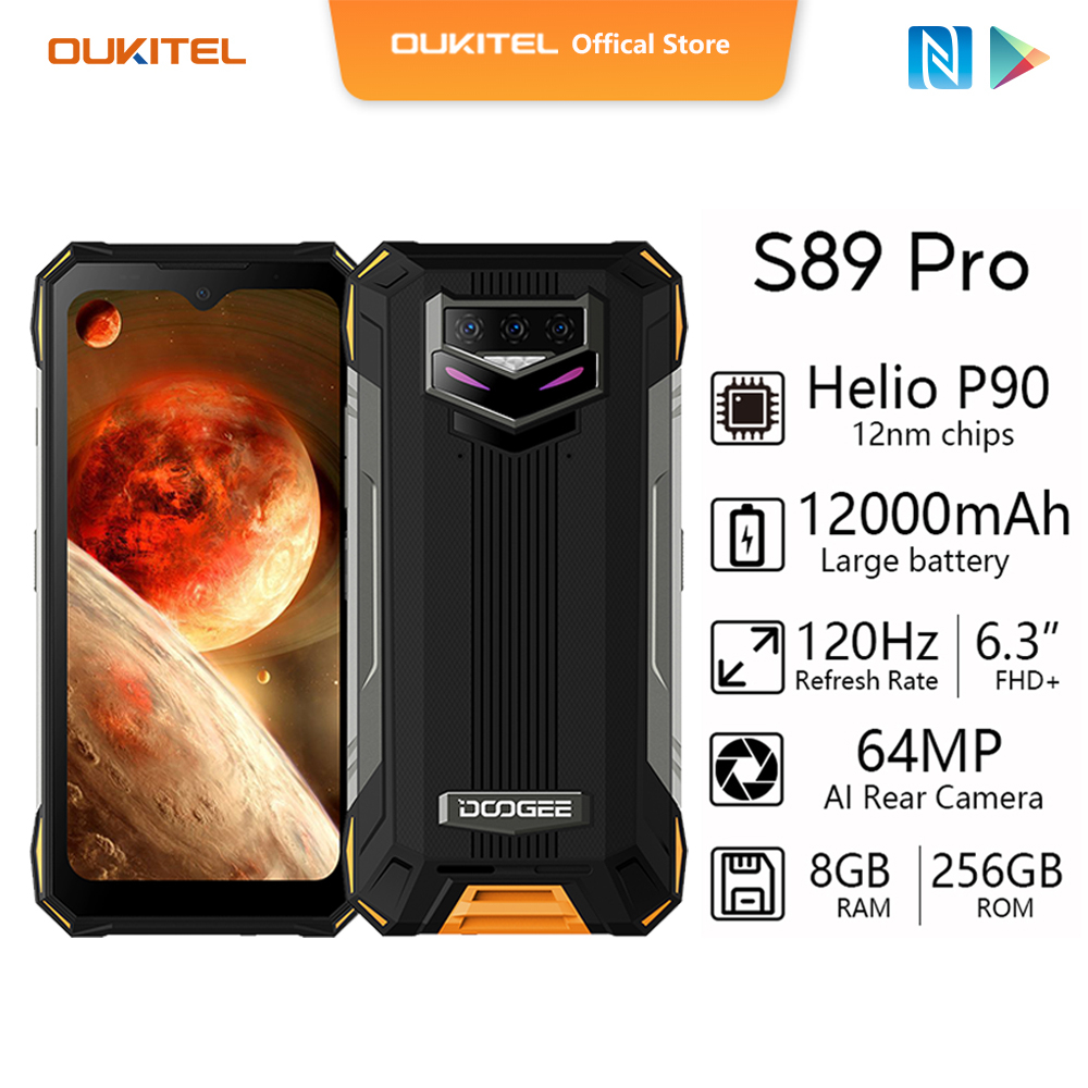 DOOGEE S89 PRO Android 12 Outdoor Smartphone Without Contract